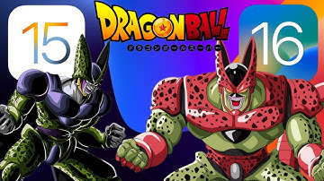 iOS 15 DRAGON BALL Z - PERFECT CELL - Home Screen Tutorial