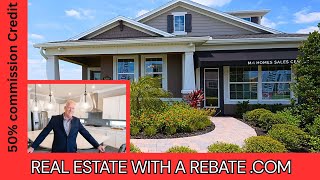 Center Lake on the Park Capistrano model by M/I Homes St Cloud, Fl.