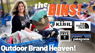 Amazing Thrift HAUL! FULL CART at the Goodwill Outlet! Outdoor Brands Heaven!