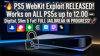 Finally! PS5 Jailbreak Guide for Firmware 9.00 to 12.00 WebKit Exploit RELEASED!