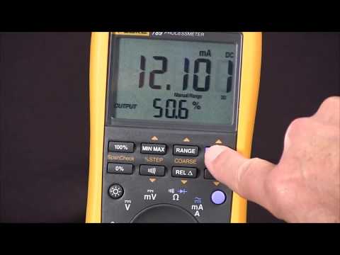 How To Source 4-20 Milliamps Using The Fluke 789 ProcessMeter