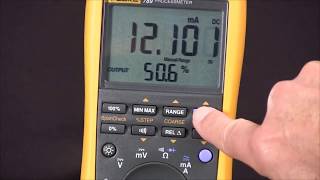 How To Source 420 Milliamps Using The Fluke 789 ProcessMeter