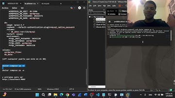 IDespliegue de contenedor de Wordpress utilizando Docker-Compose
