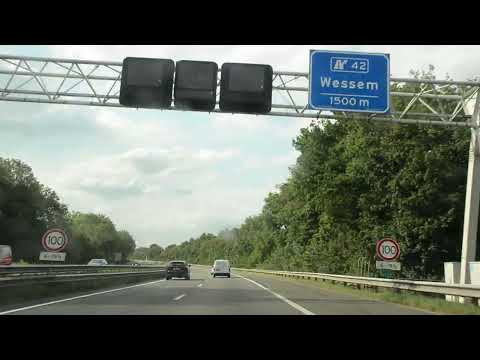 [Netherlands] A2 (E25) from Echt (Knooppunt Het Vonderen) to Nederweert (Jul 2022)