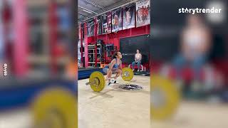 Worlds Youngest Gold Medal Weightlifter