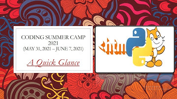 Coding Summer Camp, 2021 (Glimpse)