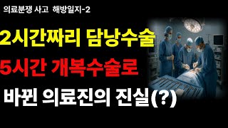 복강경에서 개복수술 전환 시 알아야 할 권리⚠️ 당신도 모르는 수술의 진실:#의료분쟁 #수술분쟁 #의료사고 #환자권리 #수술동의서