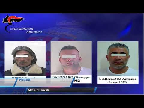 Puglia Mafia 50 Arresti TG Teleregione 20 09 2017 - YouTube