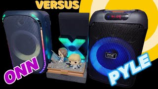 ONN Medium Party Speaker (Gen 2) vs PYLE π© PPHP8496BG Medium Party Speaker π―Same Price Same Quality
