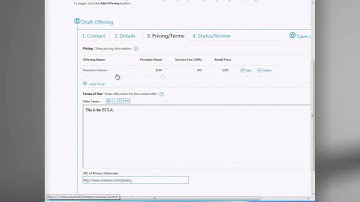 Selling on the Windows Azure Marketplace