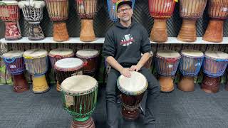 Primo Series Djembes - Coaster, Super Smooth and Bougarabou Picasso screenshot 5