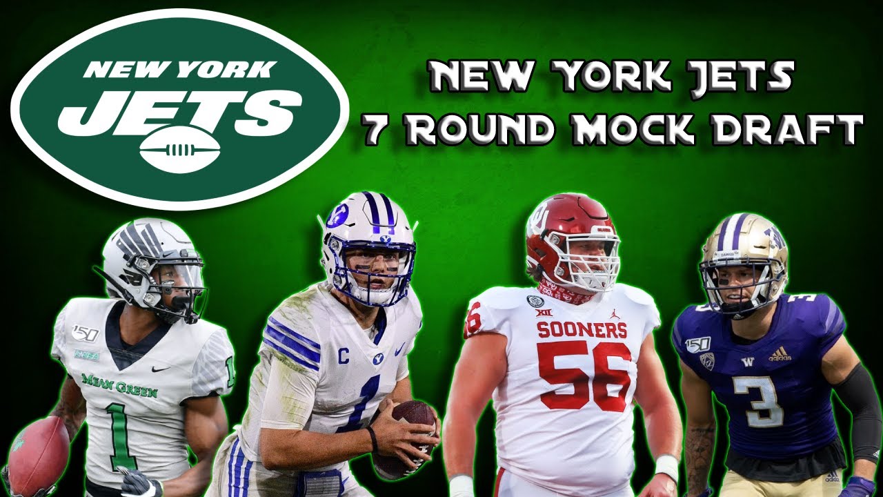 New York Jets 7 Round Mock Draft YouTube