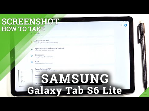 How to Capture Screen in Samsung Galaxy Tab S6 Lite – Take Screenshot