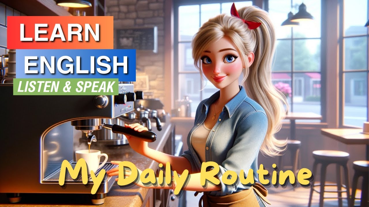 My Daily Routine | English Learning | Listening Practice | Speaking ...