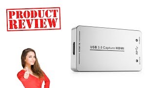 SIIG Digital to Analog Audio Converter – 1 Pack – 1 x Toslink Digital Audio, 1 x Audio – 2 x RCA Stereo Audio – Black TNP UH60 HDMI To USB 3.0 Video Capture Dongle - Unboxing & Review