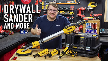 NEW 18v Drywall Sander from DeWalt AND MORE!!!