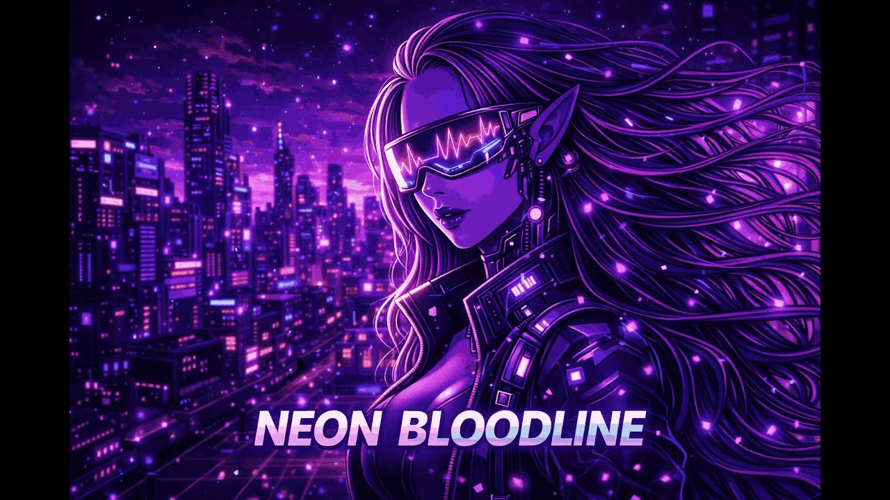 Neon Bloodline- ＤＪネクサス404 | Synthwave, Cyberpunk, Digital