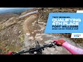 Gopro troy brosnan flying into 4th place  qualifying fort williams 24 uci downhill mtb world cup