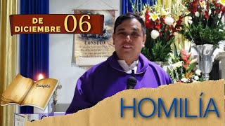 EVANGELIO DE HOY martes 06 de diciembre del 2022 - Padre Arturo Cornejo