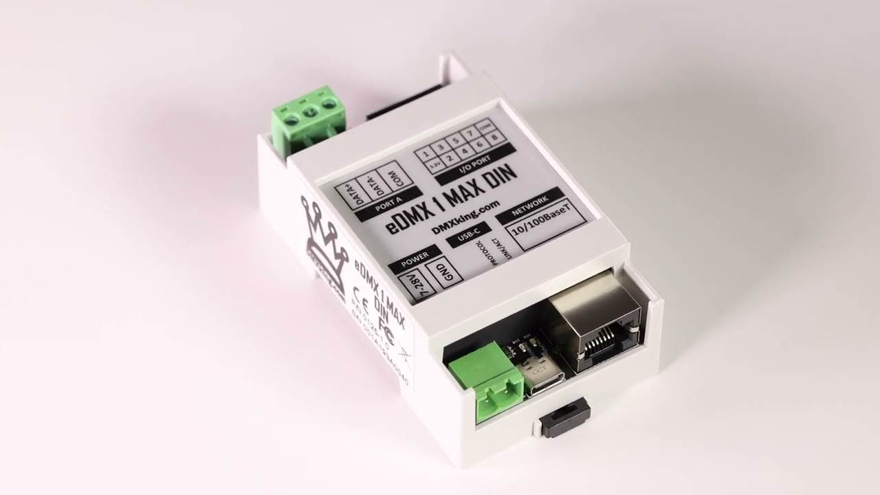 DMXking eDMX1 MAX DIN 3-pin