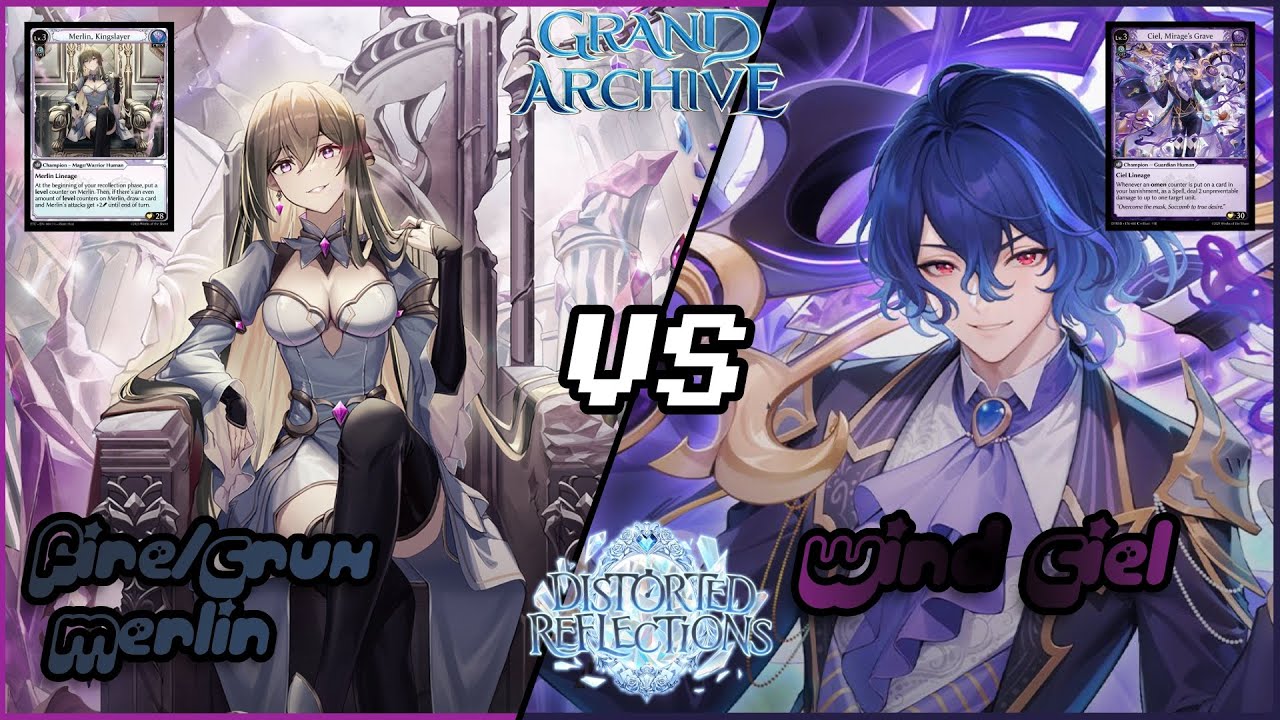 Fire Crux Merlin vs. Wind Umbra Ciel | Grand Archive TCG Gameplay