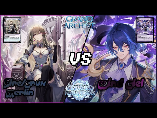 Fire Crux Merlin vs. Wind Umbra Ciel | Grand Archive TCG Gameplay