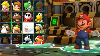 Super Mario Party - Mario, Luigi, Wario, Waluigi - King Bob-omb