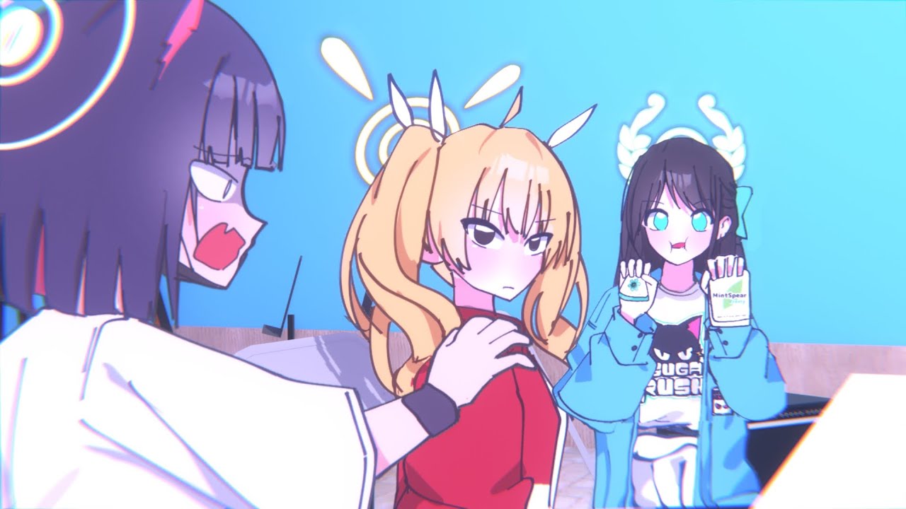 Airi has a lot of mint | Blue archive 블루아카이브 ブルアカ