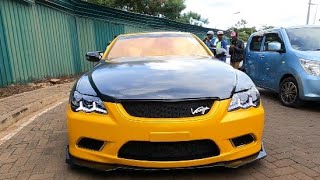 SUNSET GT GARDEN CITY 2024 : 2MBILI LANCER ARRIVES IN STYLE ESCORTED 🔥 BY V8 Celleb Ride