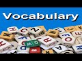 Vocabulary 01