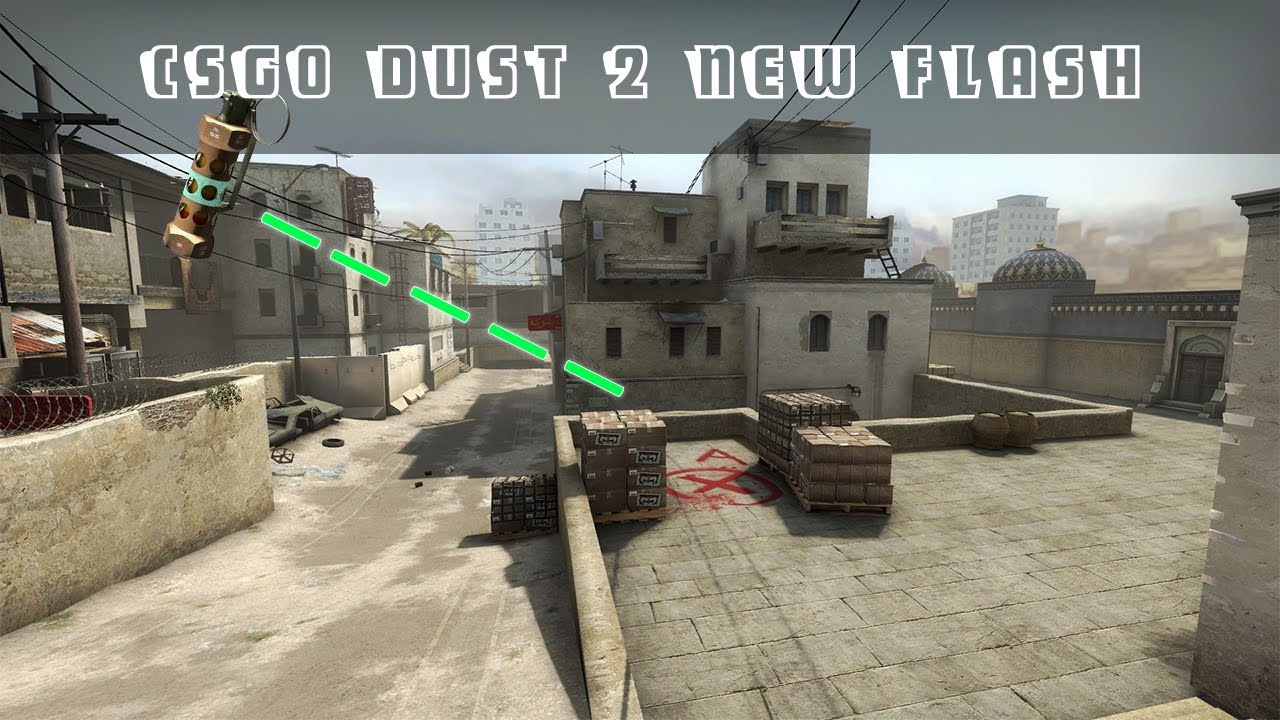 CSGO Dust 2 New Flash-bang! - YouTube