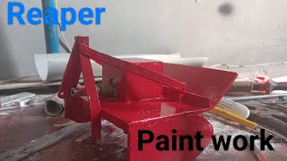 Reaper paint work #reaper #paint #tractormodels #tractormodified