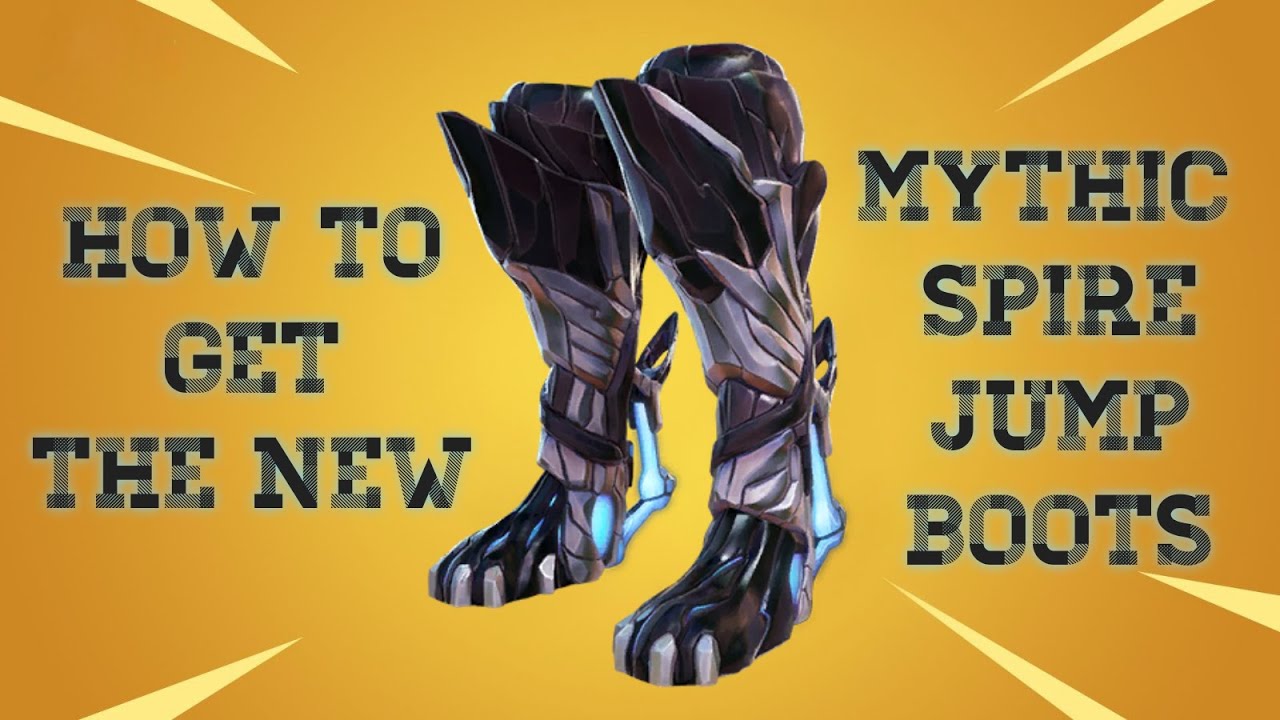 How to Get the New Mythical Jump Boots, Fortnite Chapter 2 Season 6 ...