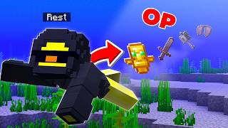 ماين كرافت ولكن السباحة اوبي