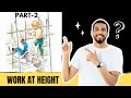 work height safety. #workatheightsafety #safety #safetyofficer