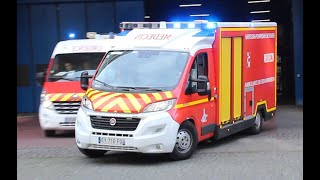 Sapeurs Pompiers de Paris - Ambulance de Réanimation // ALS ambulance Paris Fire Brigade