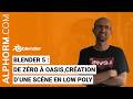 Création personnage low poly : techniques avancées