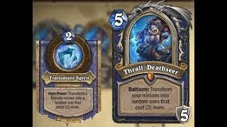 Hearthstone Dk Shaman Frozen Throne Jade Thrall Deathseer Epic Fail
