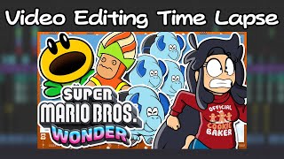 Video Editing Time Lapse - Super Mario Bros. Wonder
