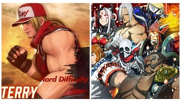 Terry Bogard Arcade Playthrough (Fighting EX Layer)