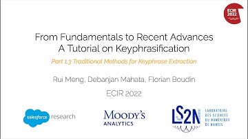 Part 1.3 Traditional Methods for Keyphrase Extraction