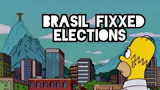 Brazil Election Results May Lead To Civil Unrest ? This Is My Opinion Its All Fixed Rigged Fake