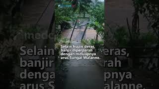 Banjir Bandang Terjang Maros, Rumah Dan Jembatan Hanyut