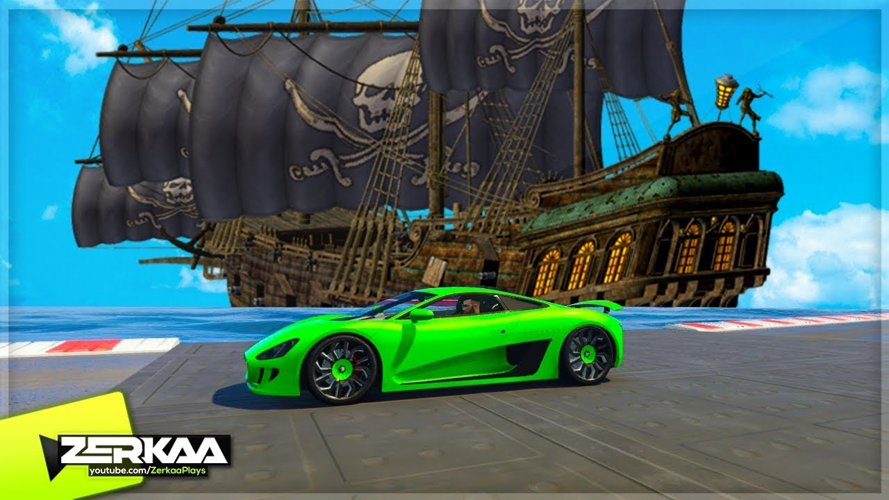 HUGE PIRATE SHIP IN GTA 5! (GTA 5) YouTube