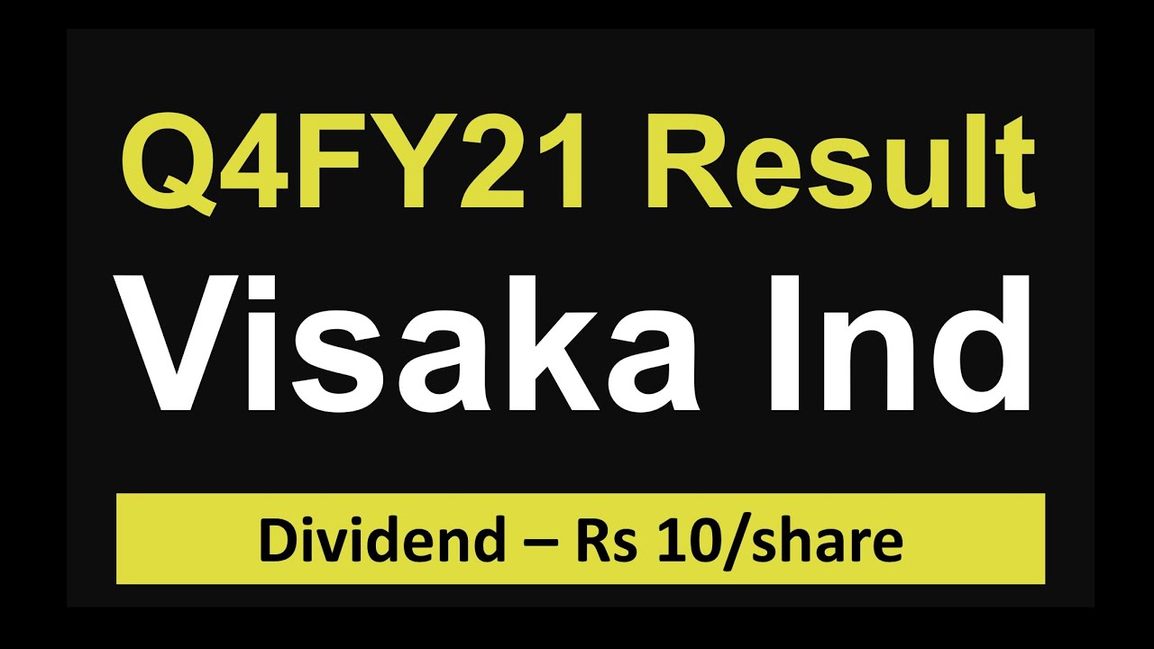 Visaka Industries share latest news | Visaka Industries Q4 results | Visaka Ind stock analysis