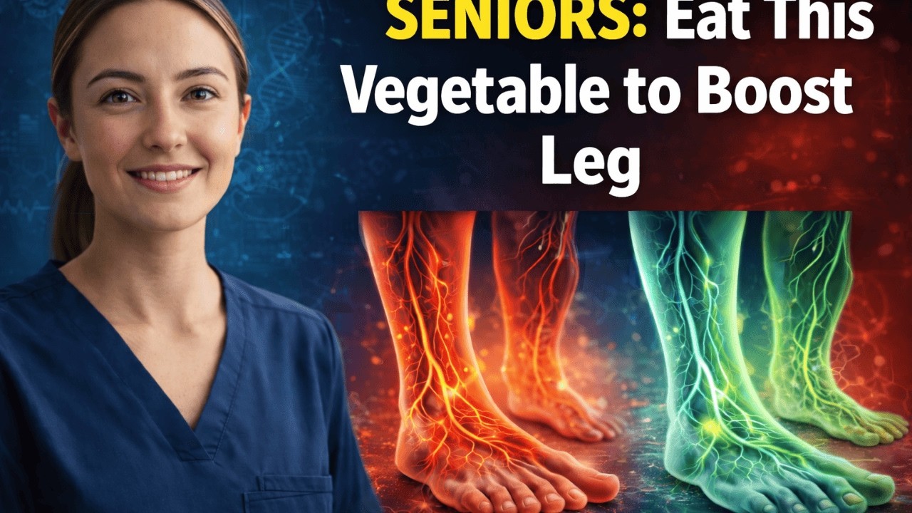 Over 60? This One Vegetable Can Improve Blood Flow in Your Legs