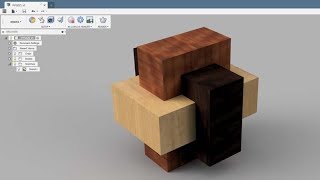 Fusion 360 - Wood Puzzle