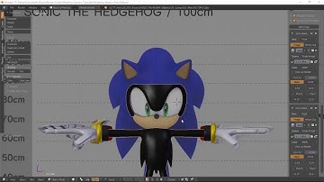 Blender Tutorial: Modeling Shadow The Hedgehog Part: 6 Redo