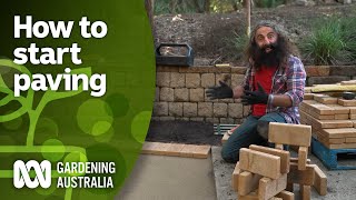 How to pave and different paving styles explained | DIY Garden Projects | Gardening Australia