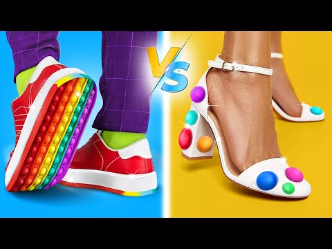 Simple Dimple vs Pop It челлендж!